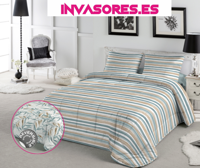 EDREDÓN REVERSIBLE KORA