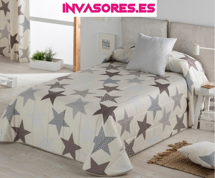COCHA BOUTI JUVENIL ESTRELLAS GRIS