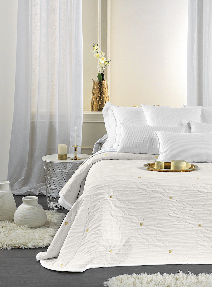 COLCHA CAPA FAYNA ORO - Imagen 2