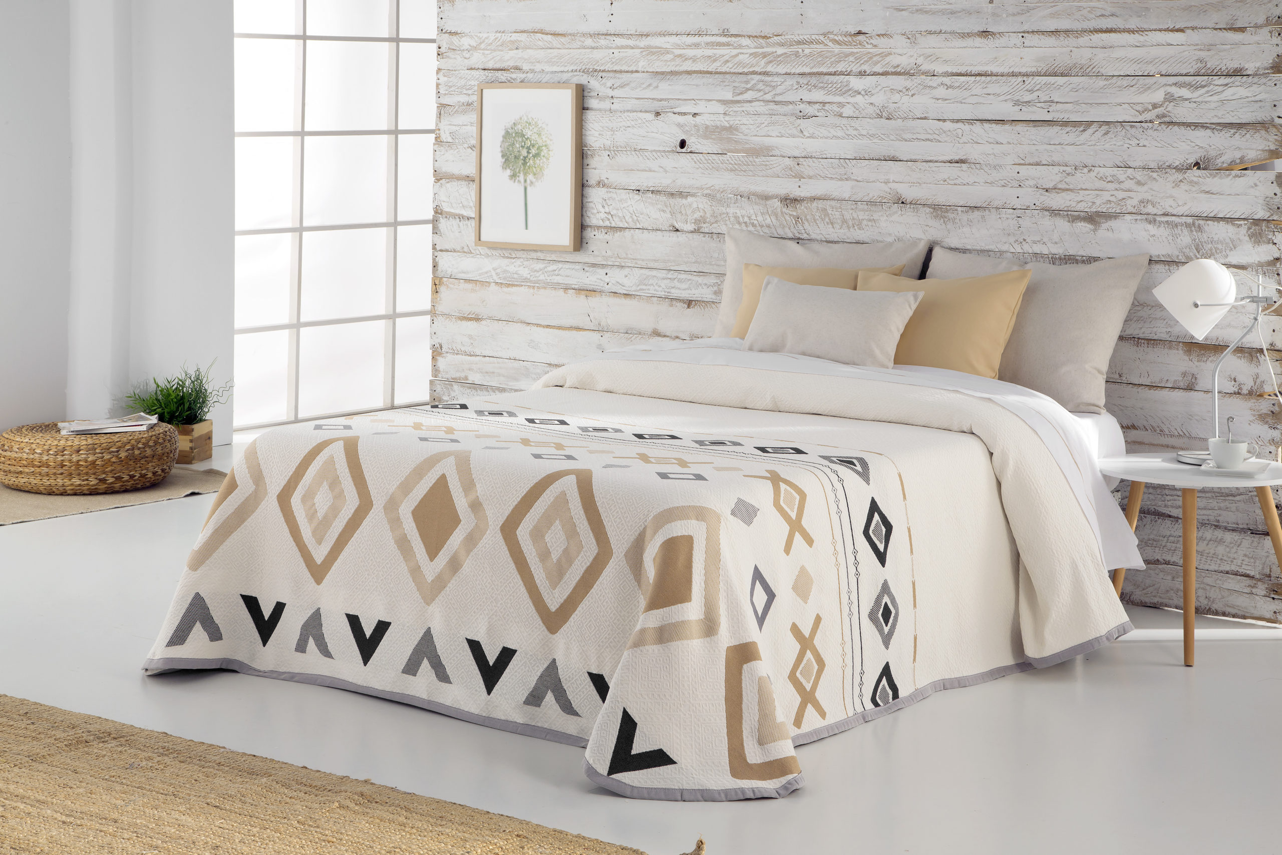 COLCHA CAPA MADI BEIGE