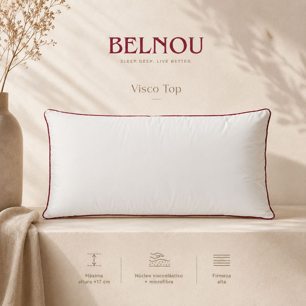Almohada Viscoelástica Belnou Visco Top (Firmeza Alta)